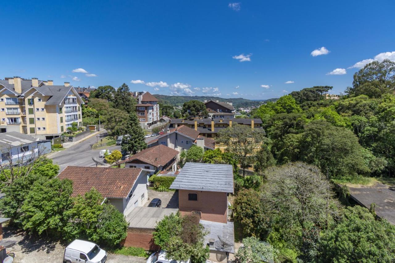 Rosa Edificio Solar Da Encosta Appartement Gramado Buitenkant foto